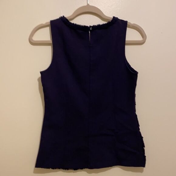 J. Crew Navy Blouse. - Picture 5 of 12